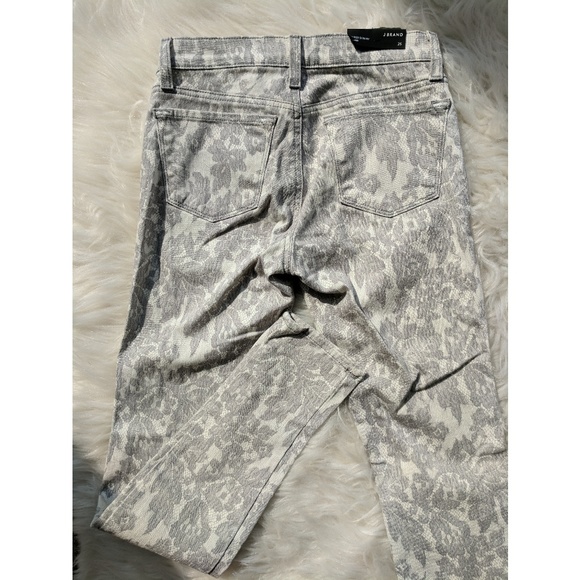 J Brand Floral Print Super Skinny Mid-Rise - Picture 8 of 8